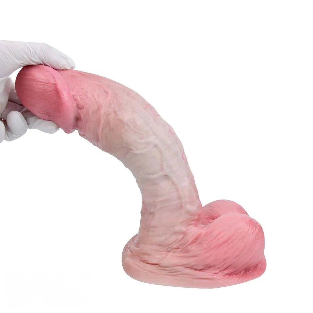 Flesh tone silicone suction cup dildo, photo 11