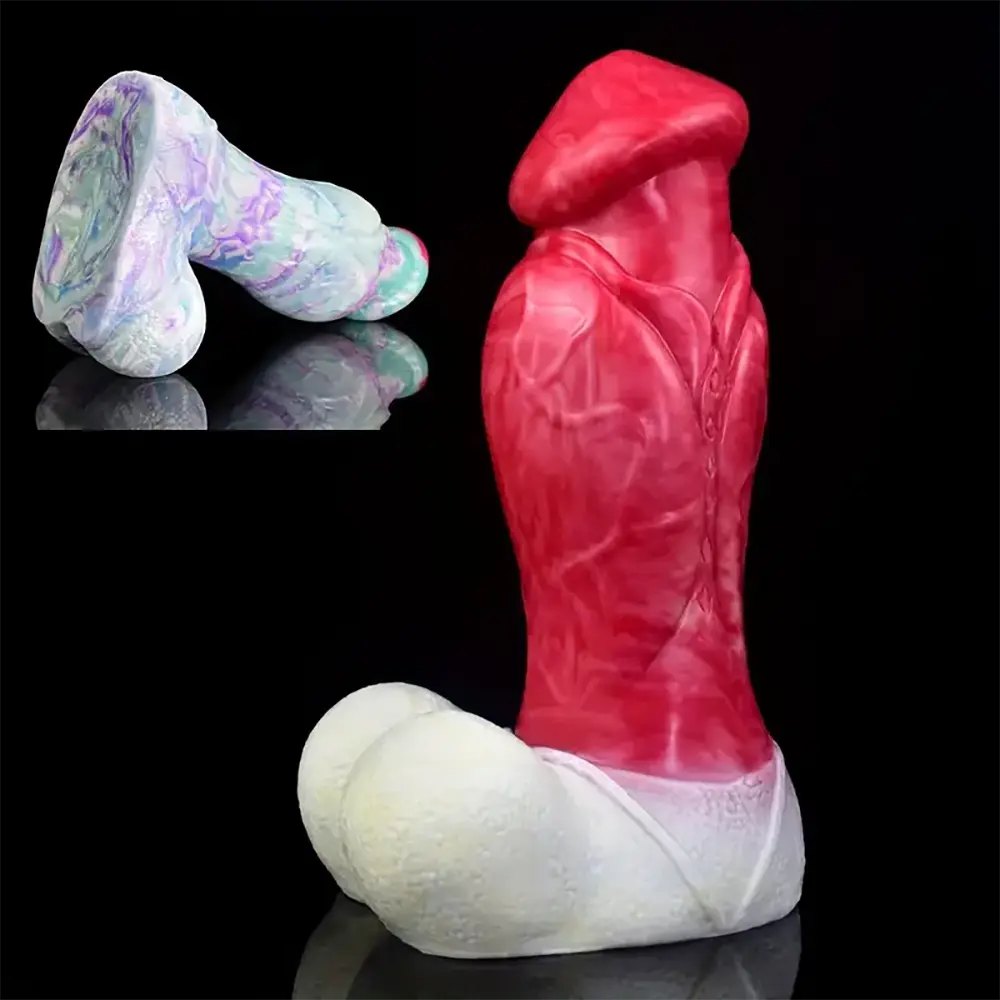 Large thick realistic silicone dildo, photo 11