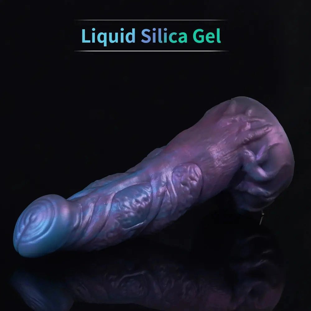 Textured large thick dildo, photo 7