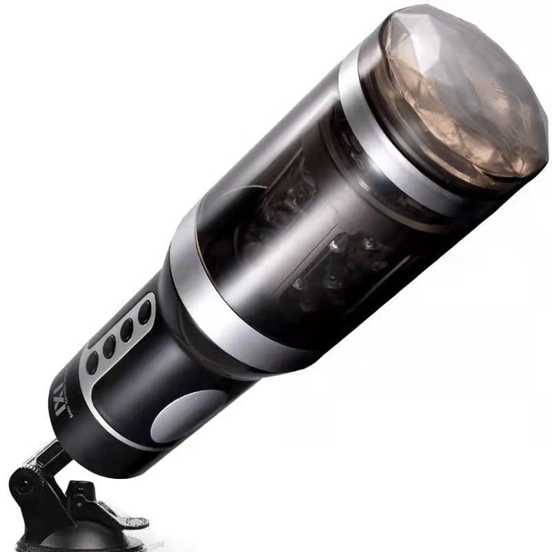 Black automatic rotating thrusting male masturbator, photo 5