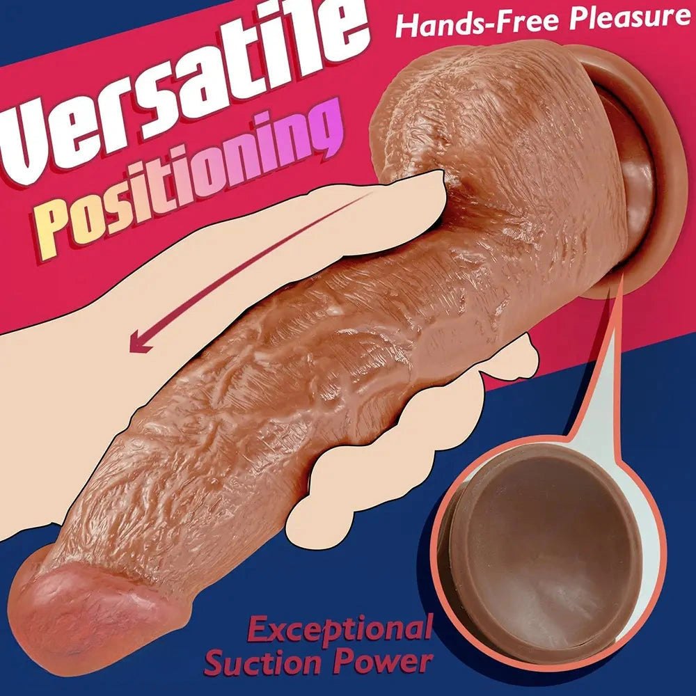 Lifelike suction cup dildo, photo 5