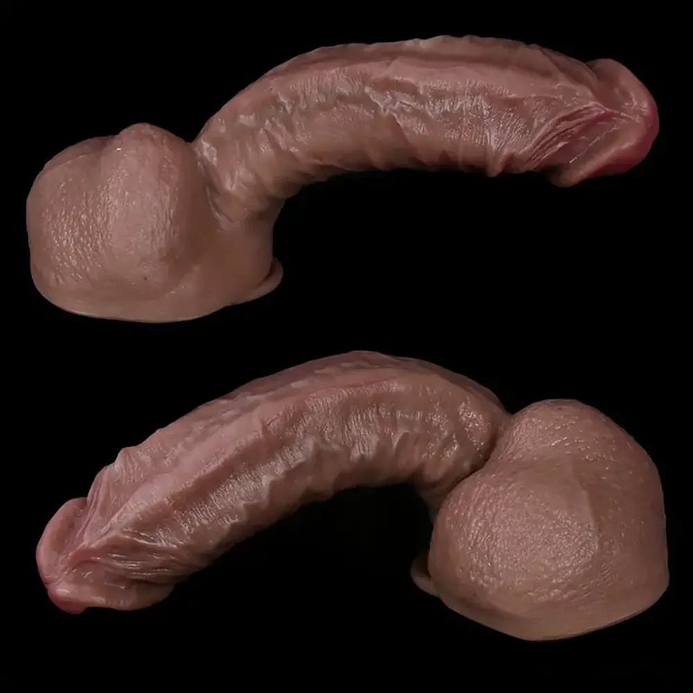 Flesh-tone lifelike suction cup dildo, photo 10