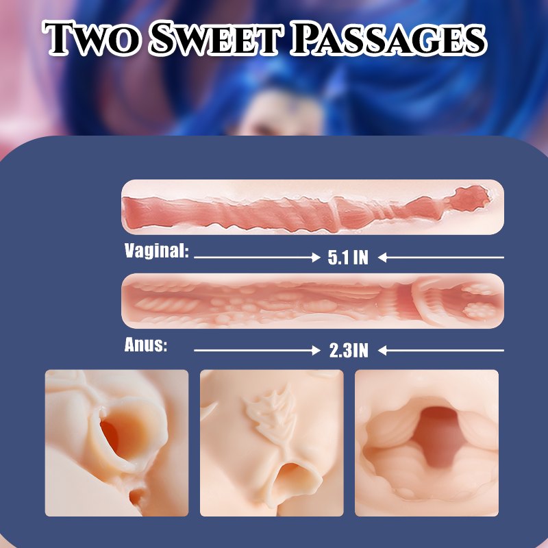 Ling anime hentai mini sex doll figure, photo 6