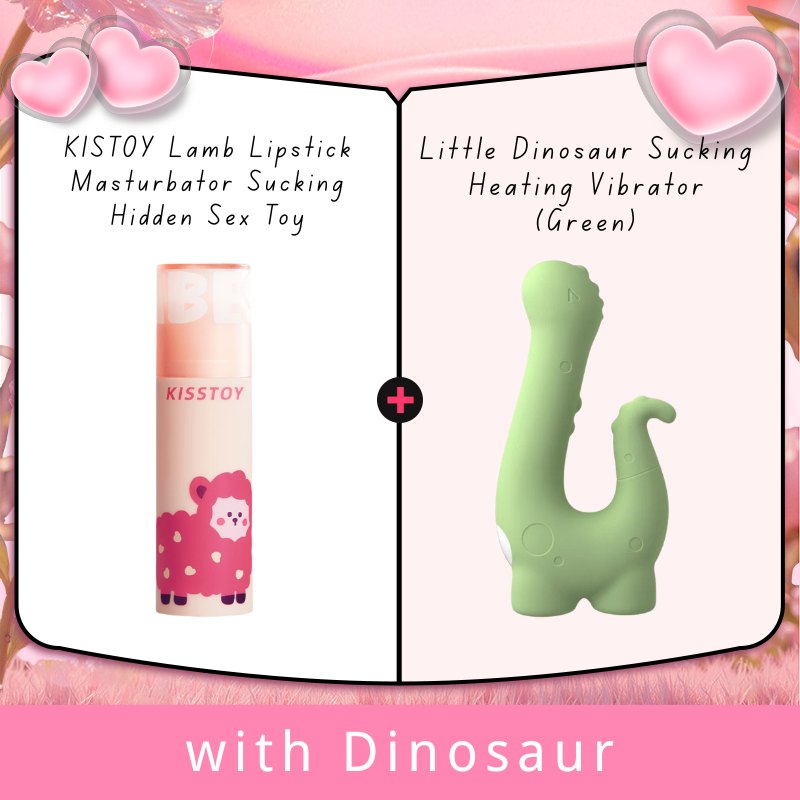 Pink lipstick-shaped clitoral suction vibrator with dustproof cap