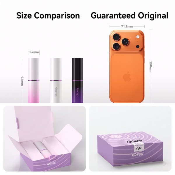 Lipstick style suction and tapping bullet vibrator, photo 4