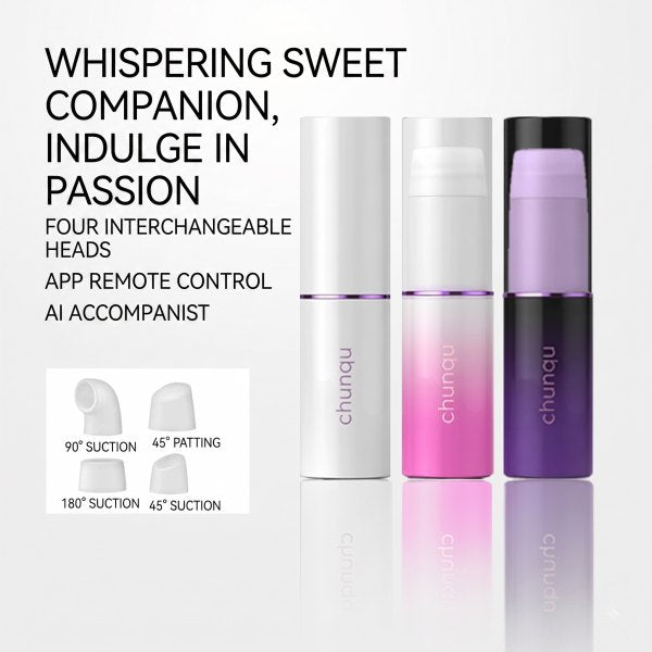 Lipstick style suction and tapping bullet vibrator, photo 5