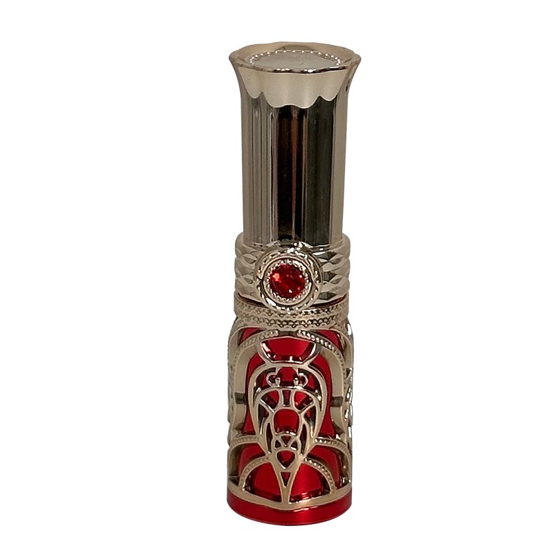 Lipstick-style bullet vibrator with interchangeable heads, photo 1