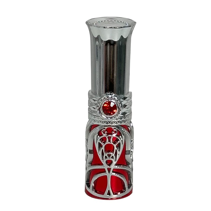Lipstick-style bullet vibrator with interchangeable heads, photo 6