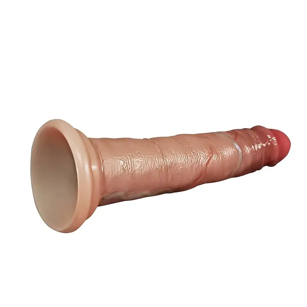 Flesh realistic dildo, photo 3