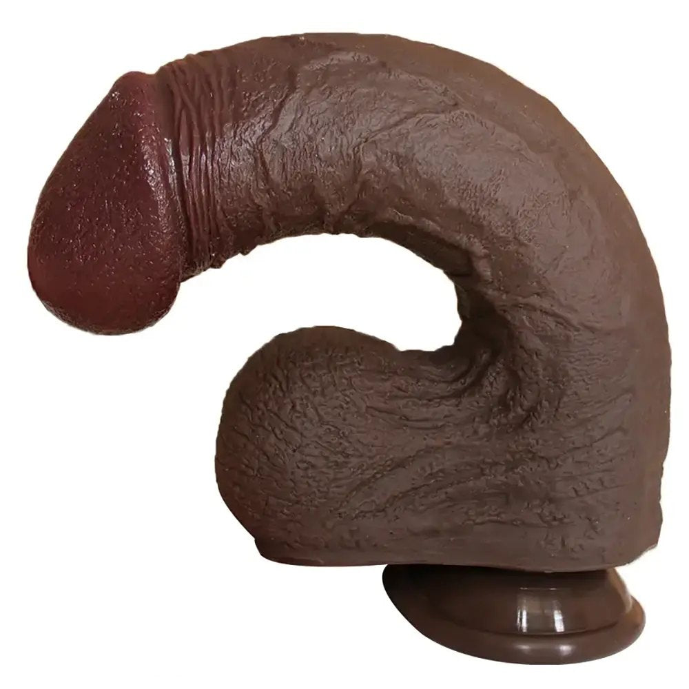 Coffee liquid silicone dildo, photo 4