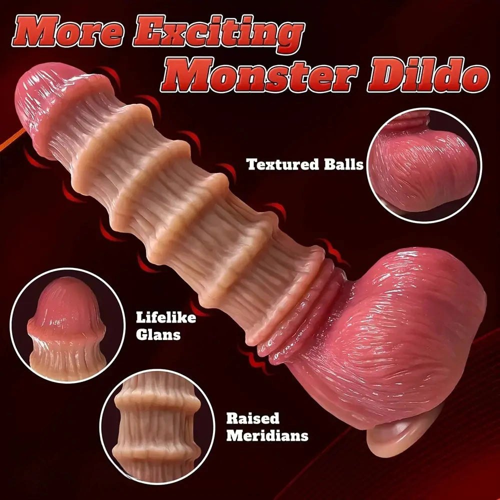 Flesh tone liquid silicone suction cup dildo, photo 5