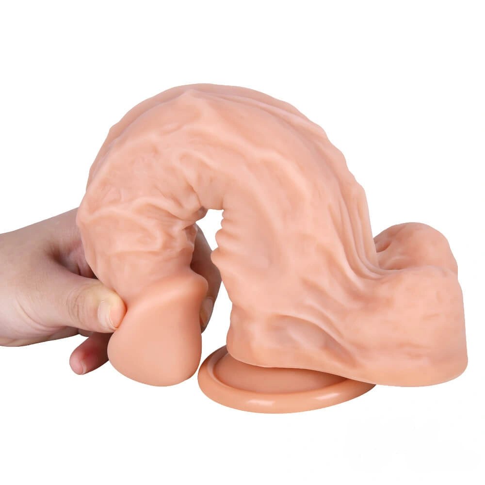 Flesh tone liquid silicone suction cup dildo, photo 10