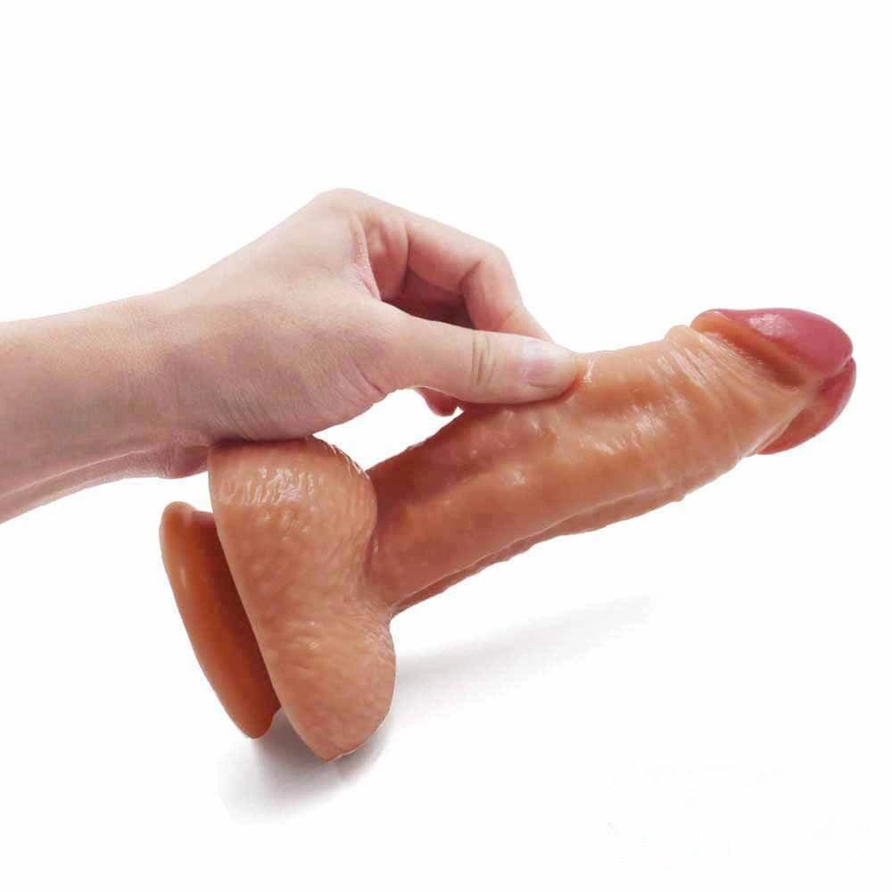 Liquid silicone suction cup dildo, photo 3