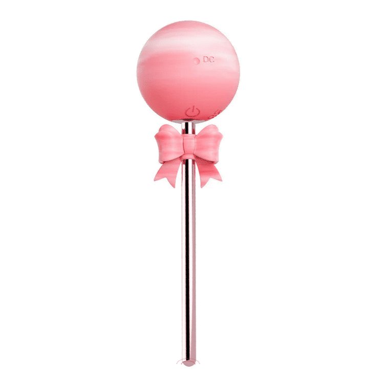 Pink lollipop clit stimulator vibrator, photo 1