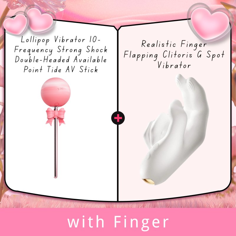 Pink lollipop clit stimulator vibrator, photo 8