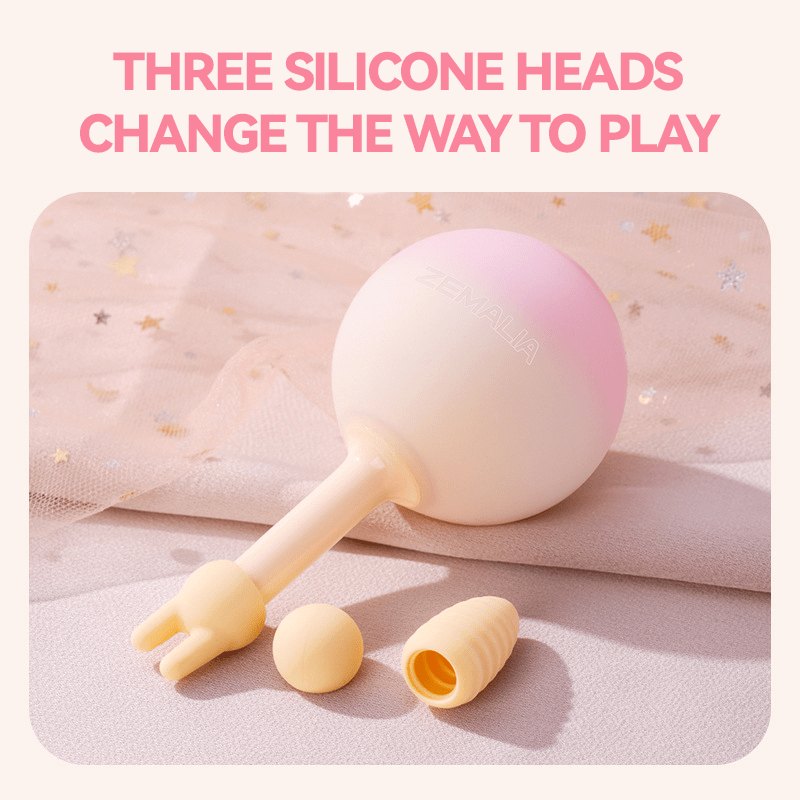 Pink gradient lollipop vibrator, photo 3