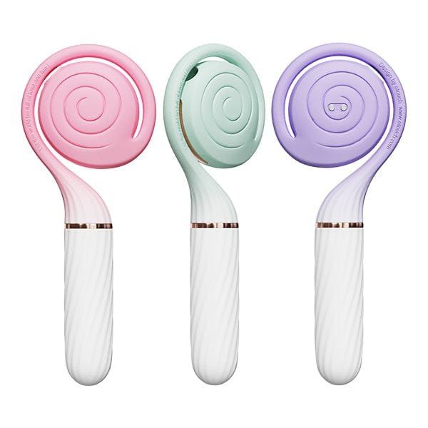 Lollipop-shaped suction and pulsation vibrator, photo 1