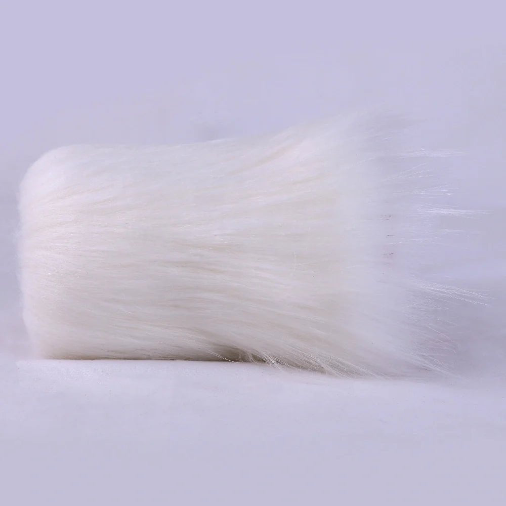 White fur masturbator, triangular entry, photo 7