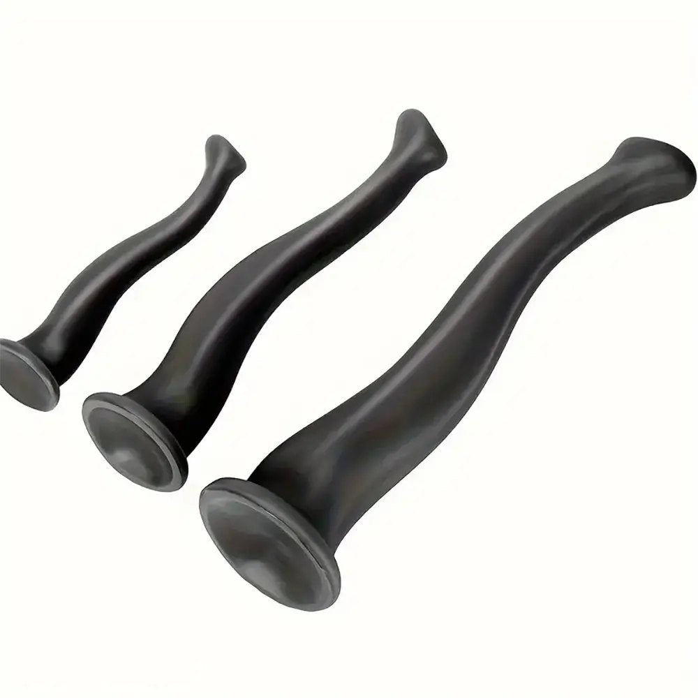 Long silicone anal plug, photo 13