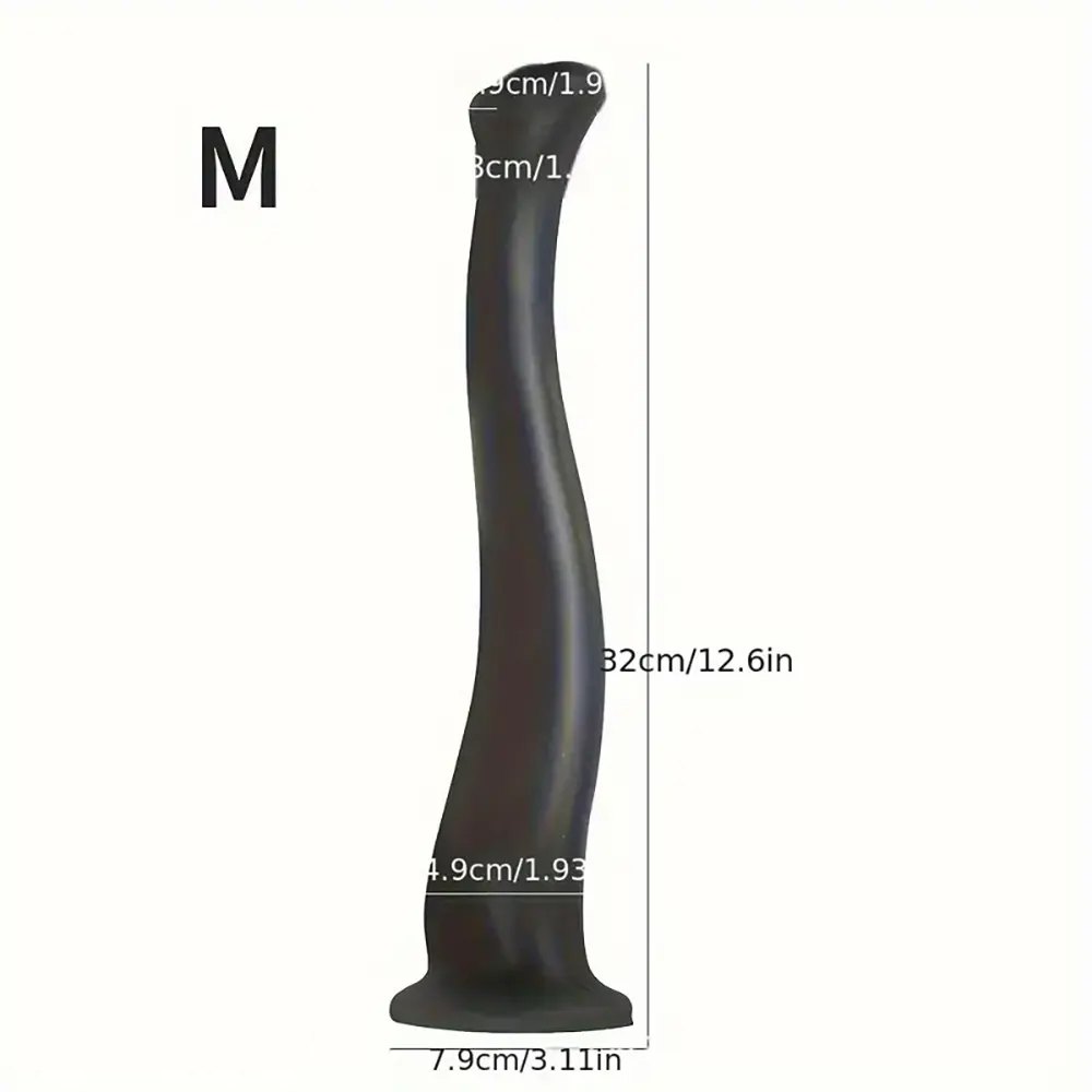 Long silicone anal plug, photo 3