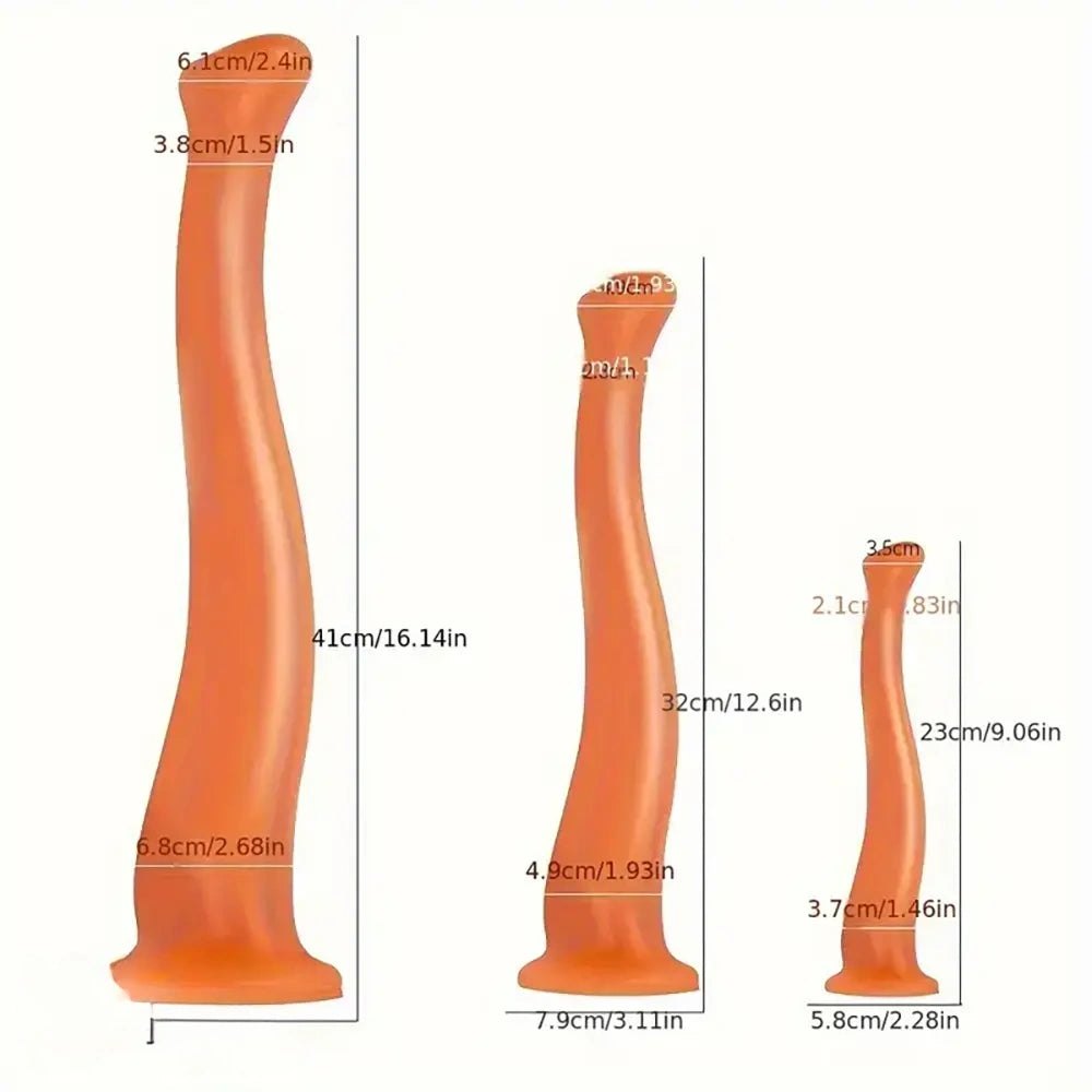 Long silicone anal plug, photo 6