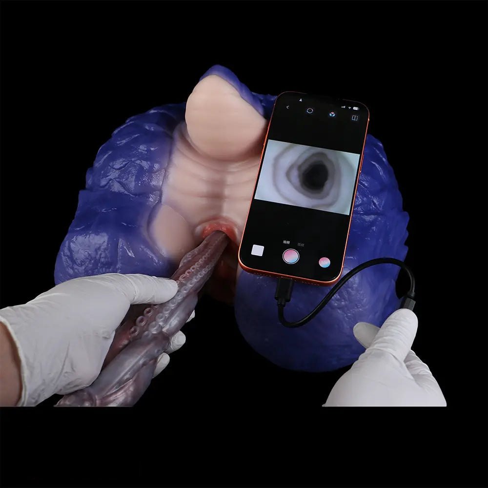 Mixed color tentacle camera fantasy dildo, photo 10