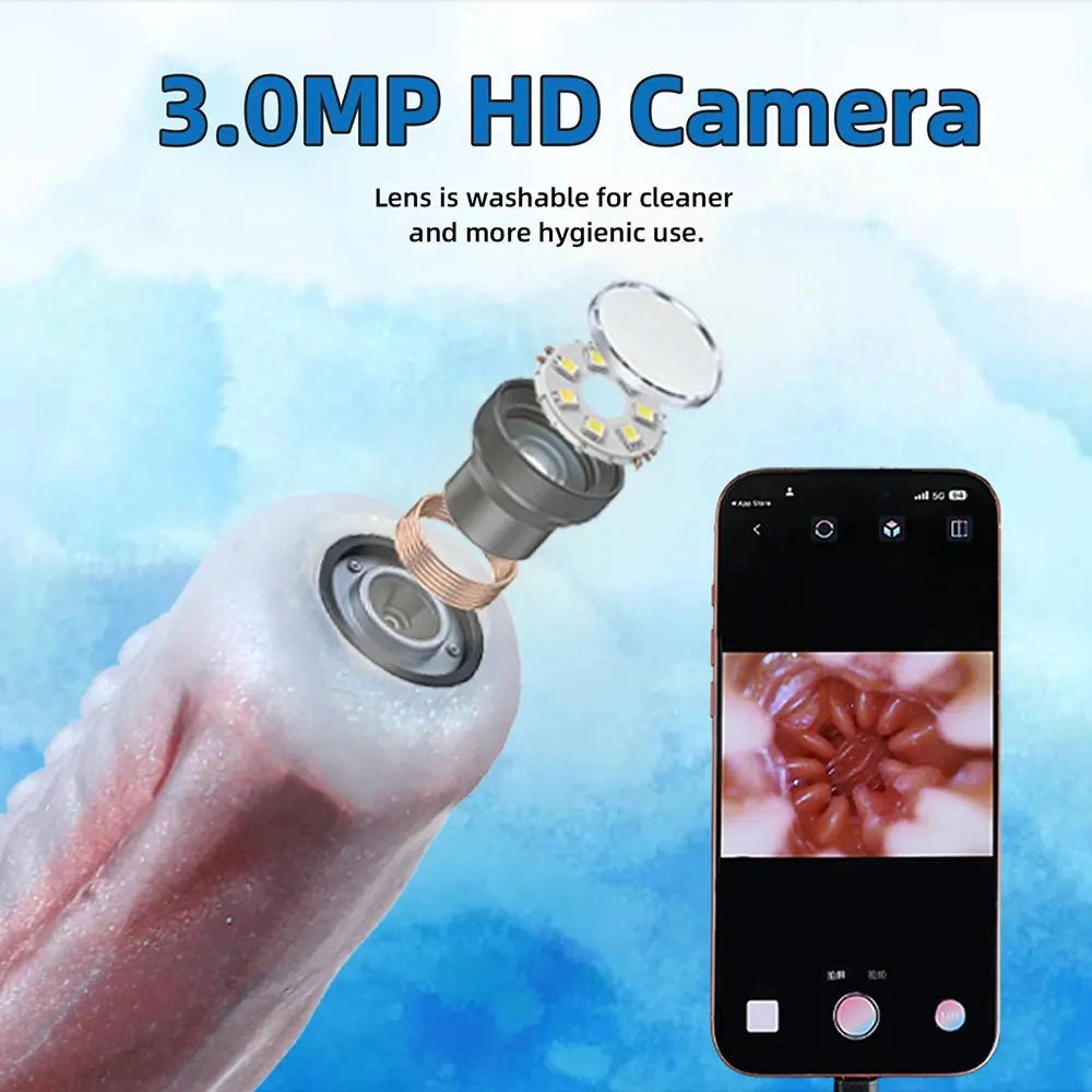 Mixed color tentacle camera fantasy dildo, photo 5