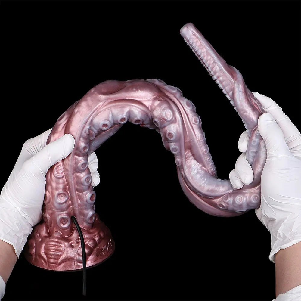 Mixed color tentacle camera fantasy dildo, photo 7