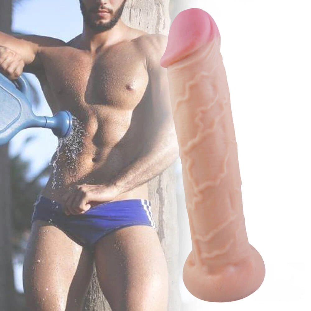 Long thick realistic PVC dildo, photo 2