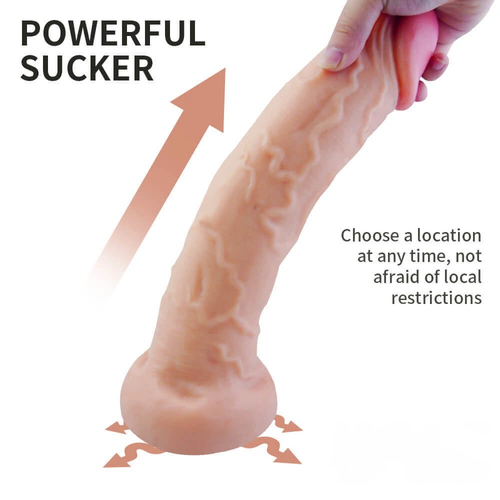 Long thick realistic PVC dildo, photo 4