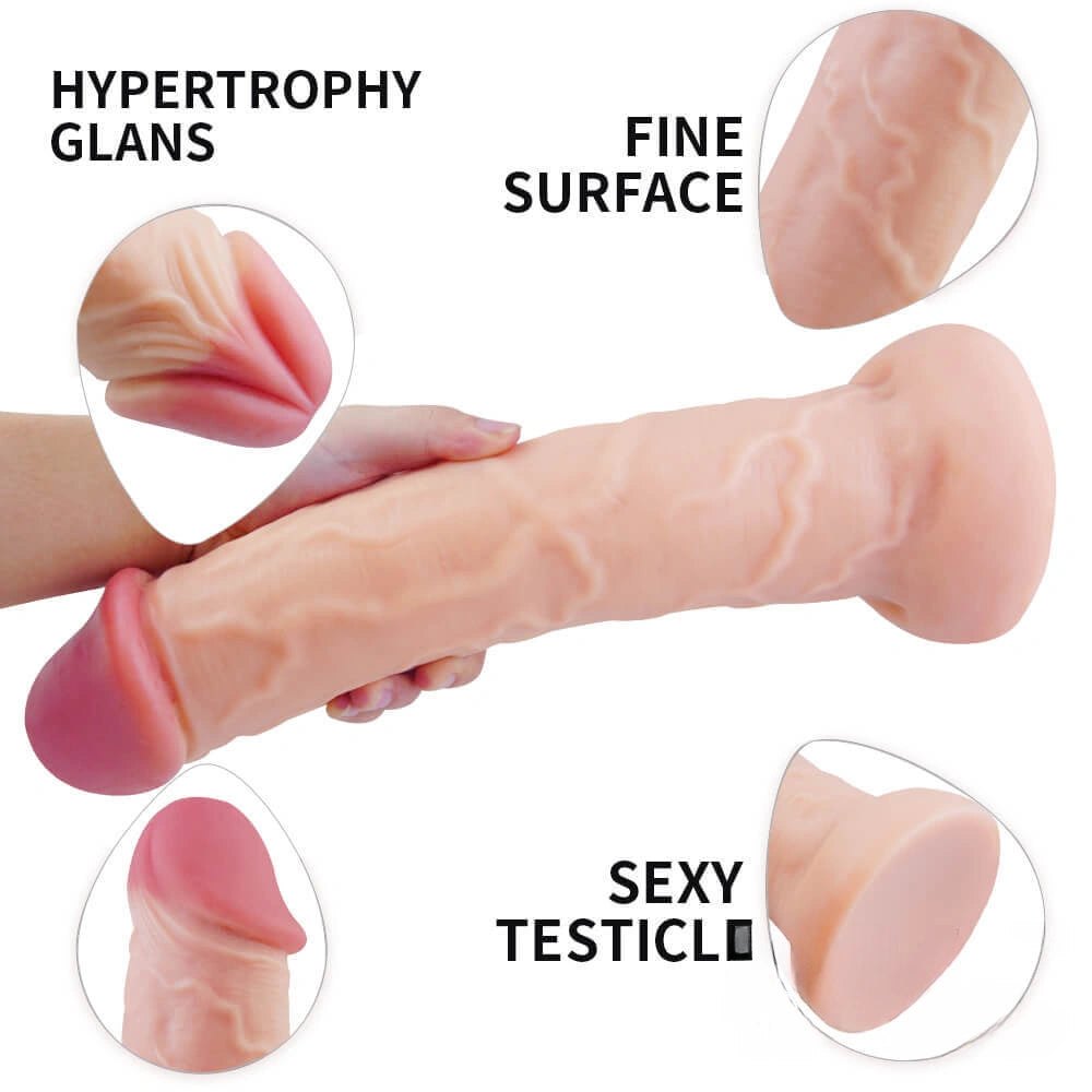Long thick realistic PVC dildo, photo 6