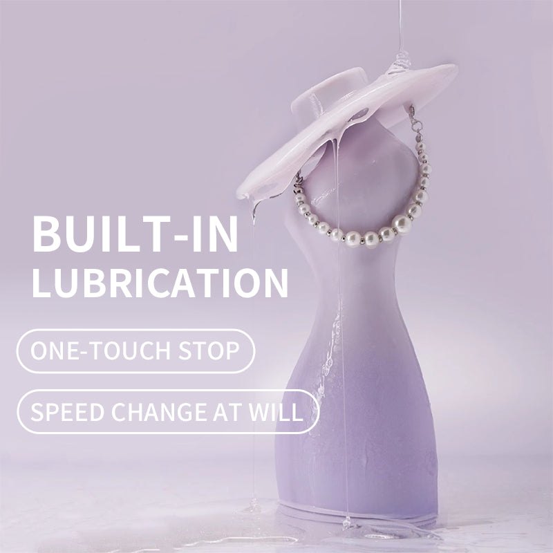Purple lubricant-dispensing clitoral suction vibrator, photo 8