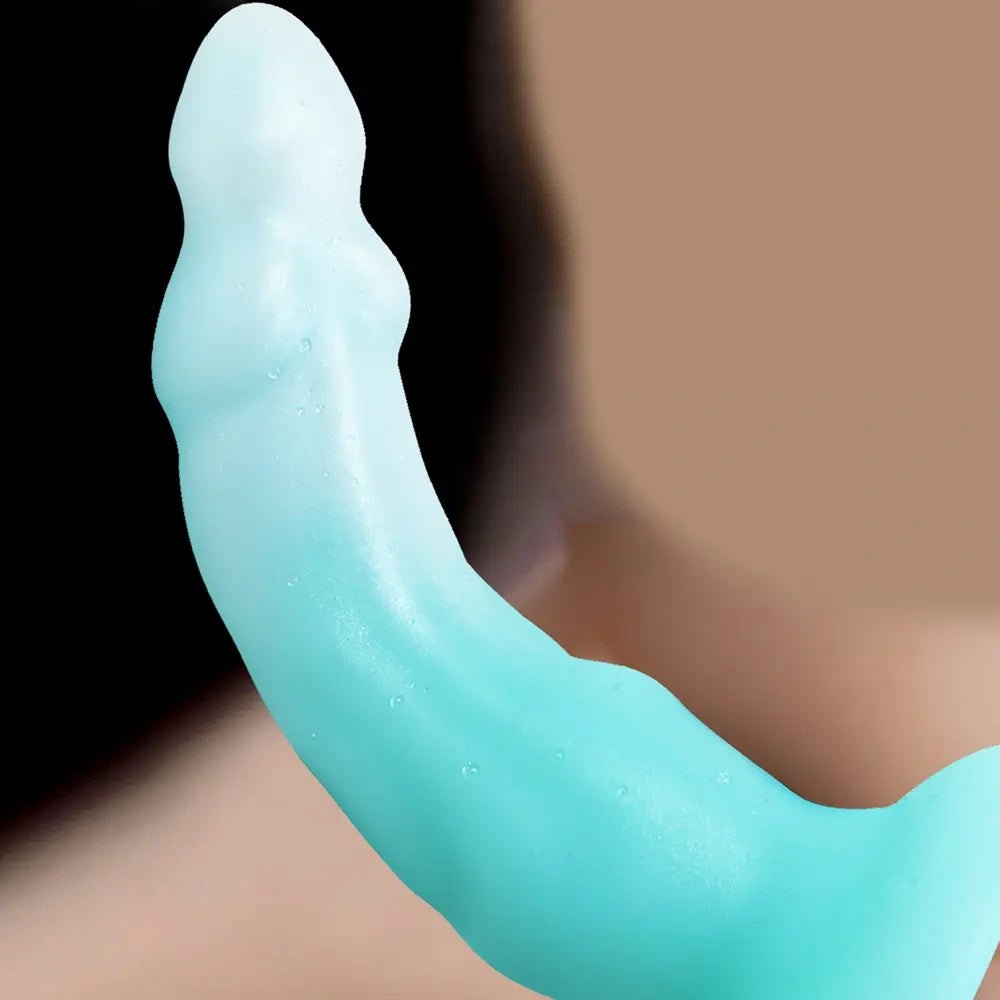 Luminous big fantasy silicone dildo, photo 11