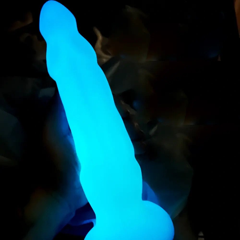 Luminous big fantasy silicone dildo, photo 12