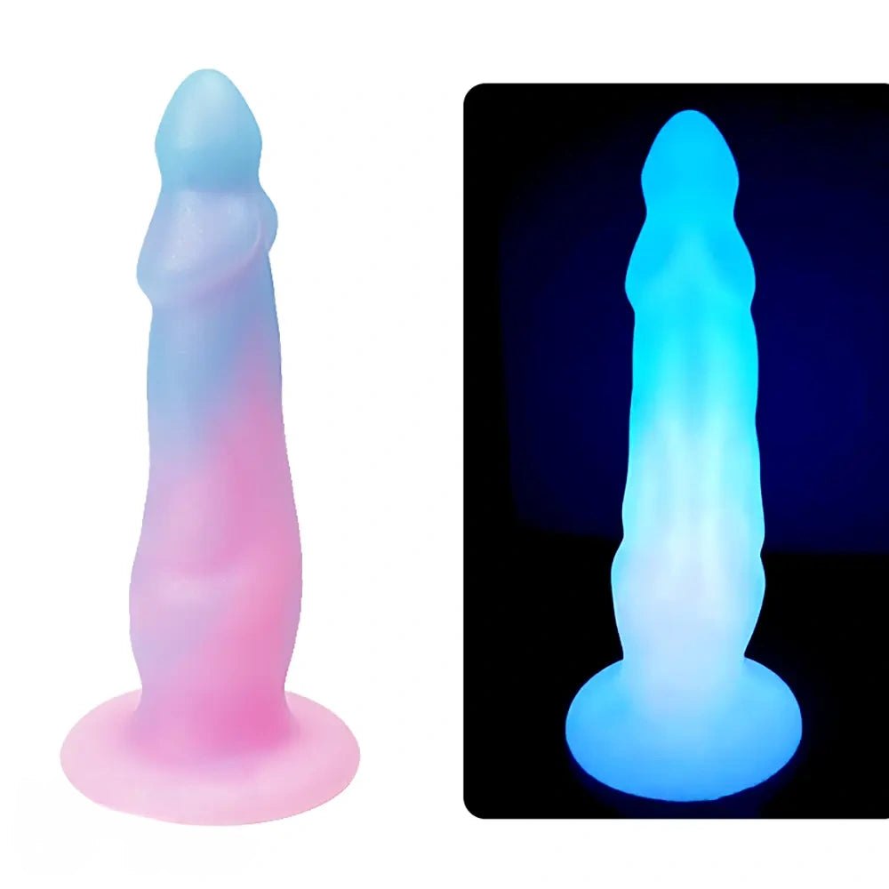 Luminous big fantasy silicone dildo, photo 16