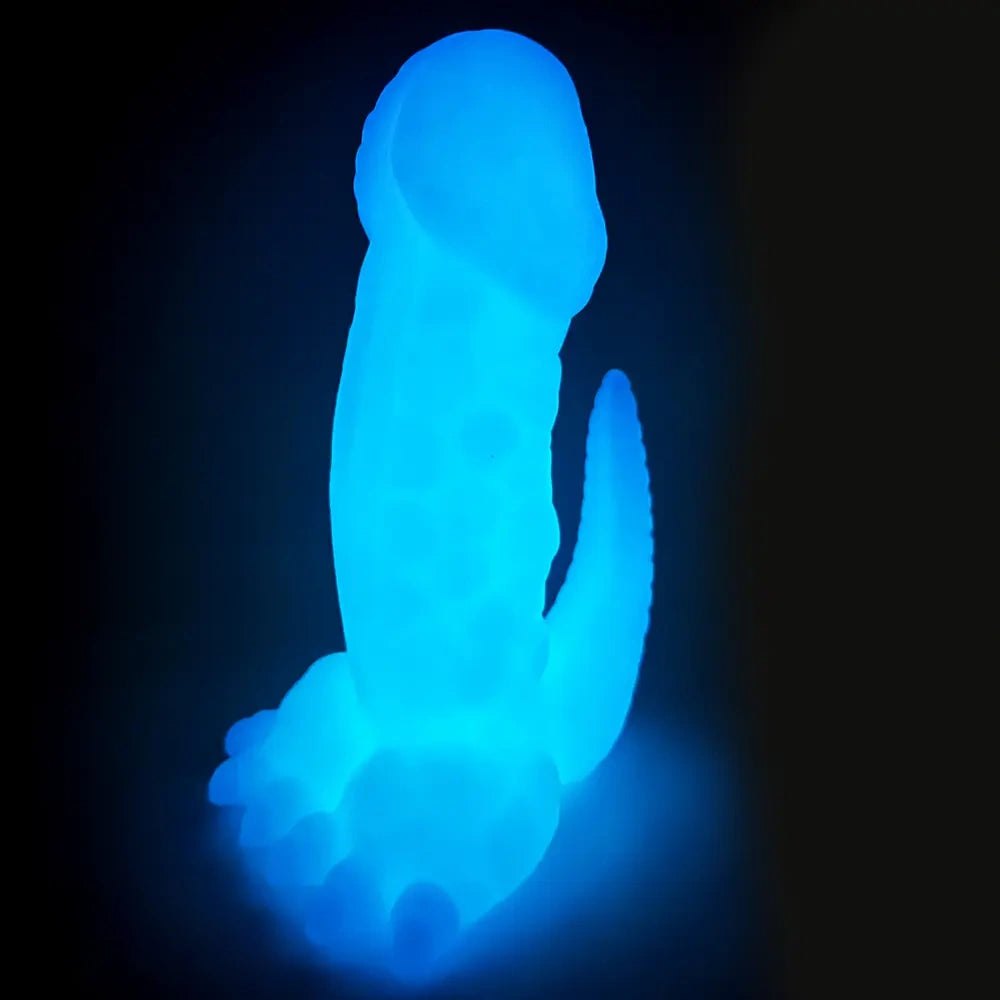 Luminous silicone dinosaur claw dildo, photo 13