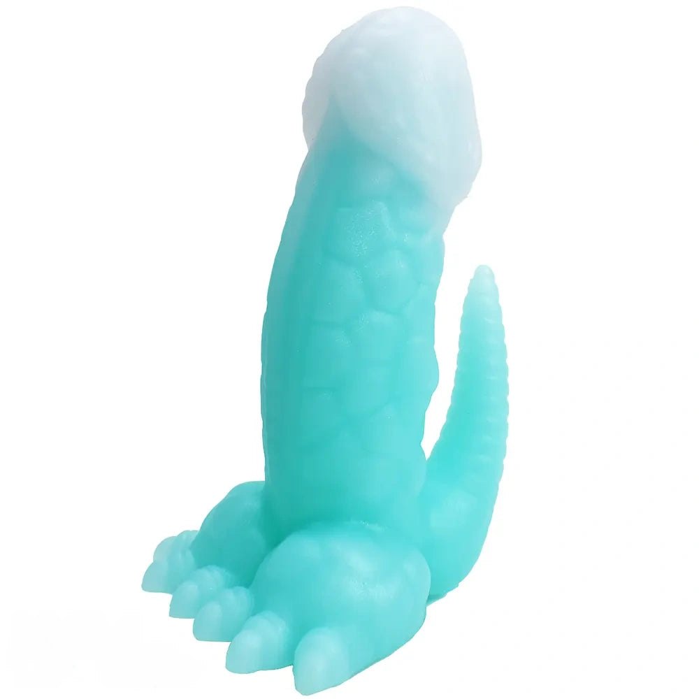 Luminous silicone dinosaur claw dildo, photo 7