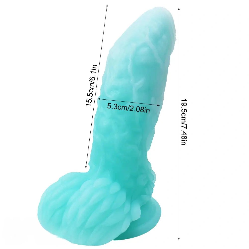 Dragon scale fantasy dildo, photo 17