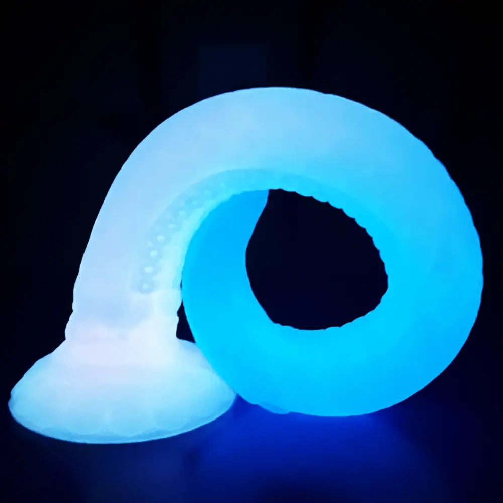 Luminous silicone dragon dildo, photo 10