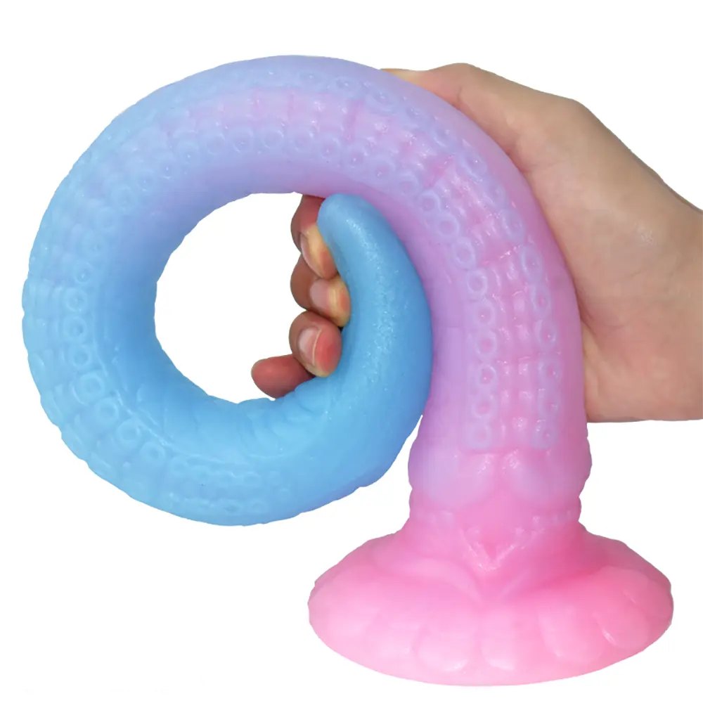 Luminous silicone dragon dildo, photo 11