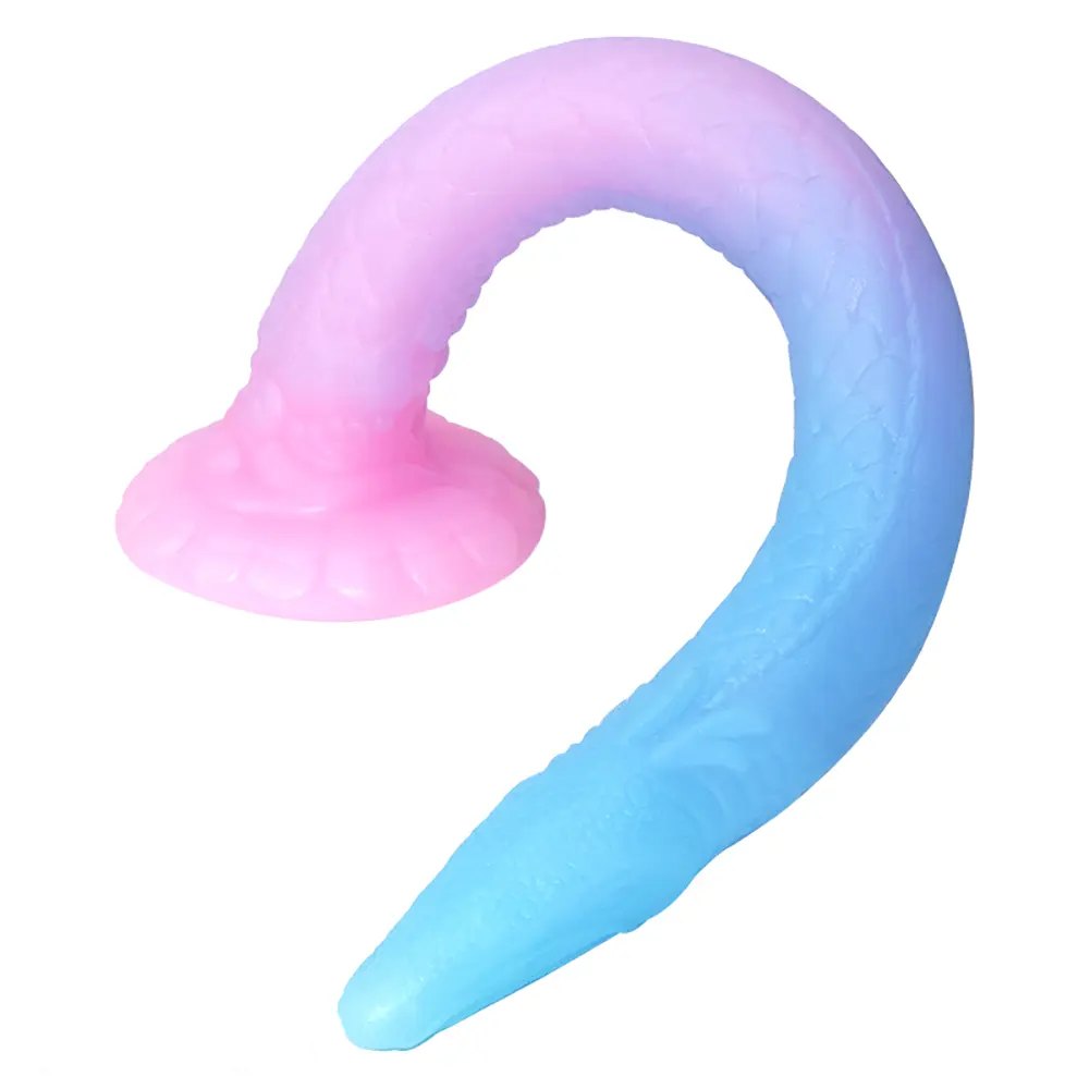 Luminous silicone dragon dildo, photo 2