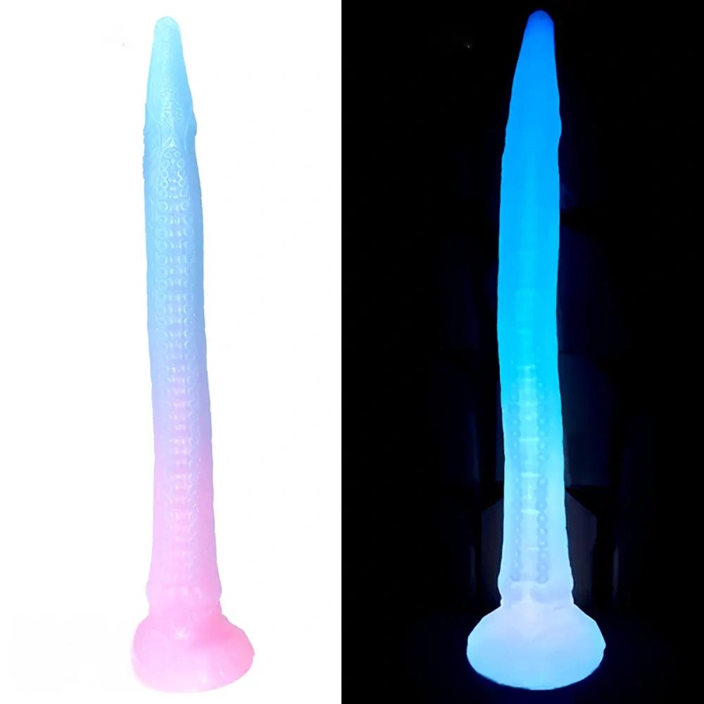 Luminous silicone dragon dildo, photo 3