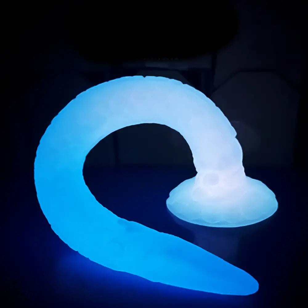 Luminous silicone dragon dildo, photo 7