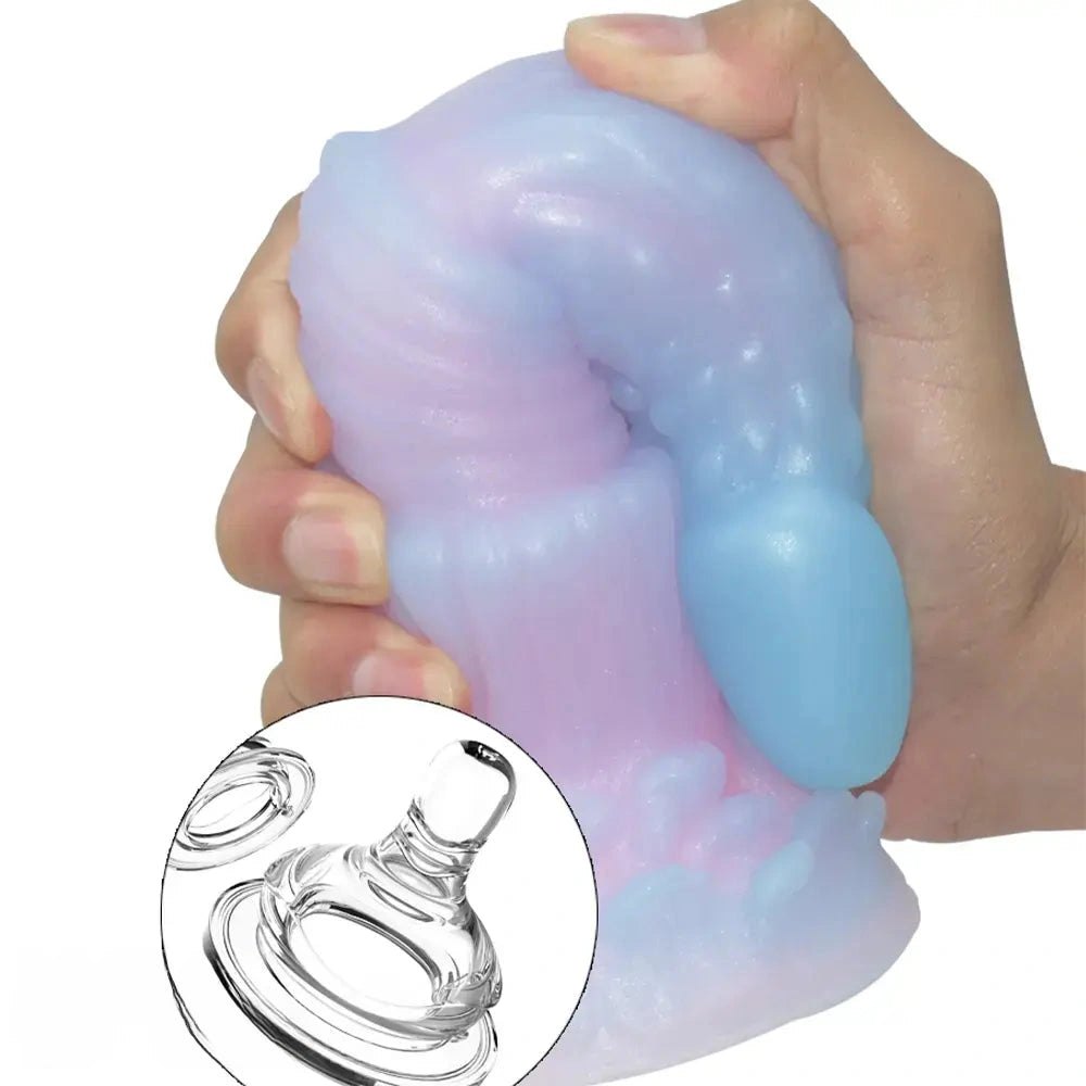 Luminous fantasy dildo, photo 3