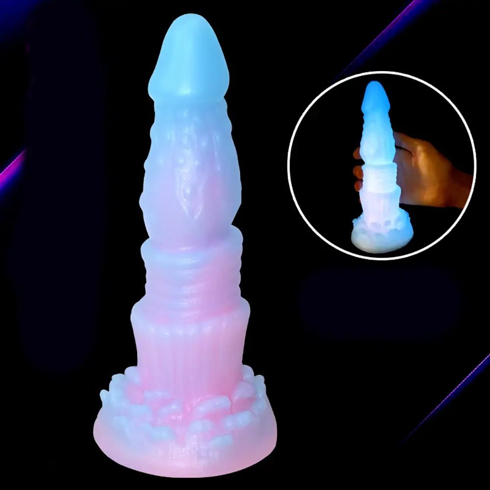 Luminous fantasy dildo, photo 5