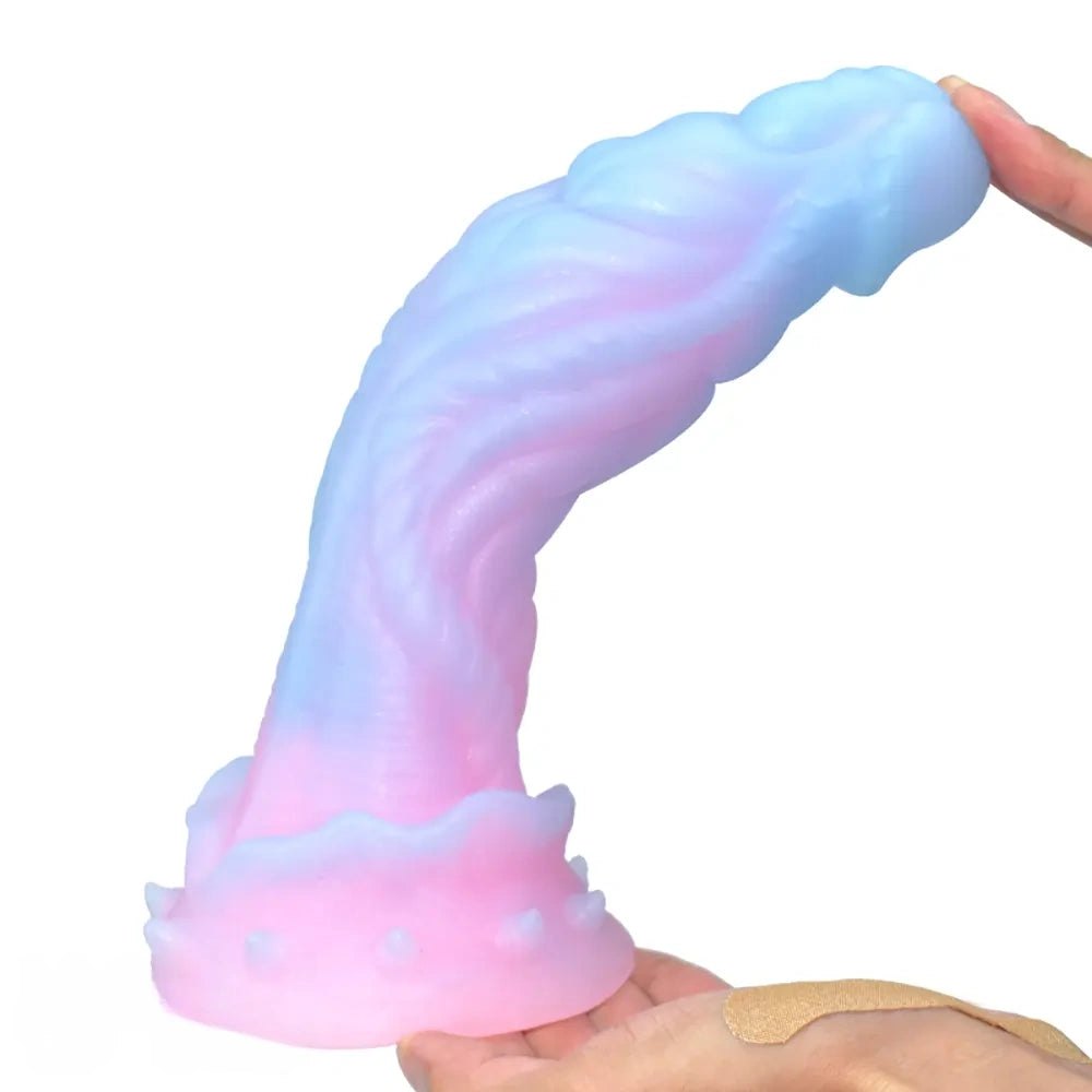 Luminous pastel fantasy dildo, photo 10