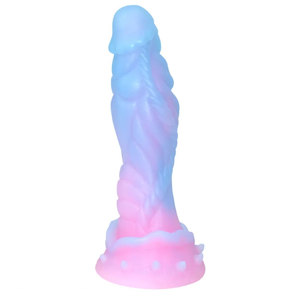 Luminous pastel fantasy dildo, photo 3