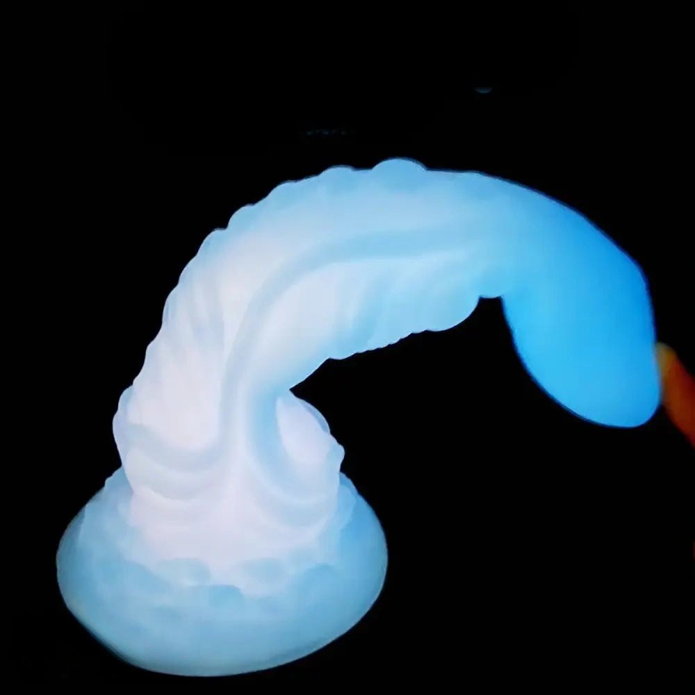 Luminous tentacle style fantasy dildo, photo 4