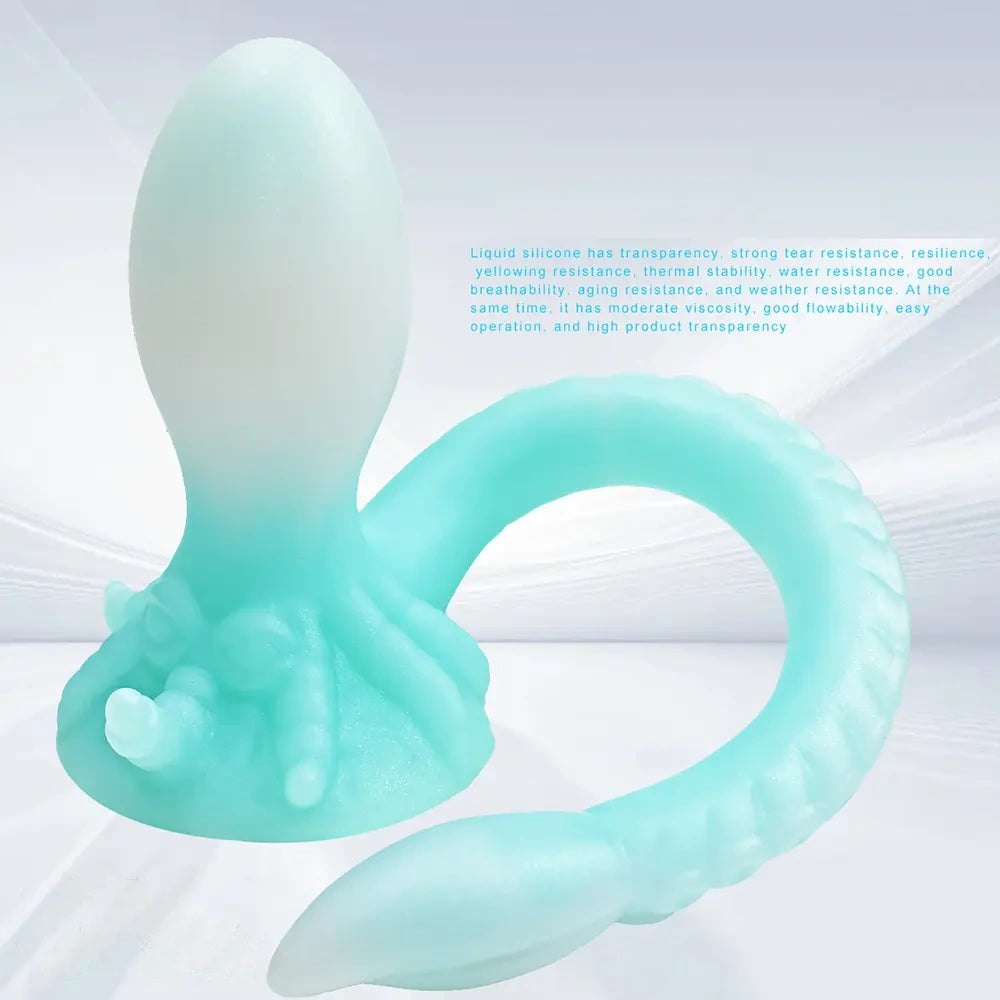 Luminous tentacle fantasy dildo, photo 5