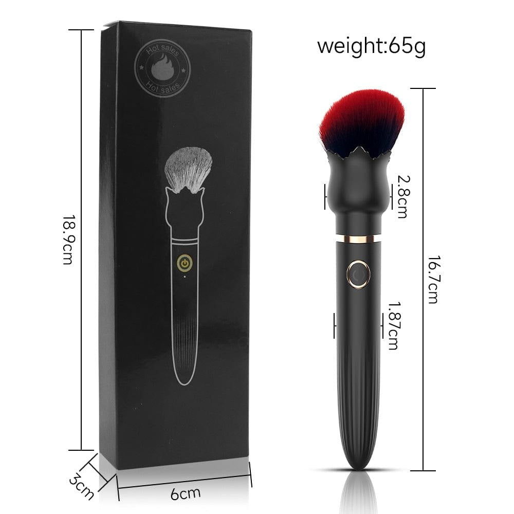 Brush-head clit stimulator vibrator, photo 8